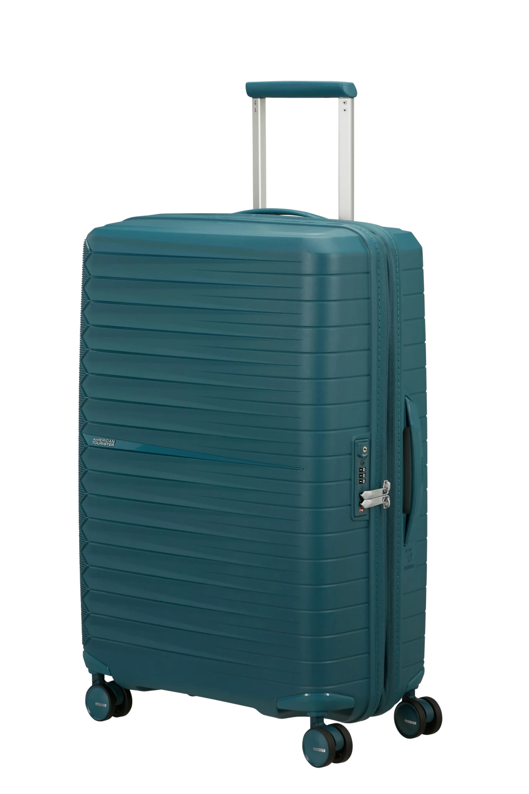 Saleys Travel Bags American Tourister FastForward Exp Spinner 68cm - Teal - Image 7
