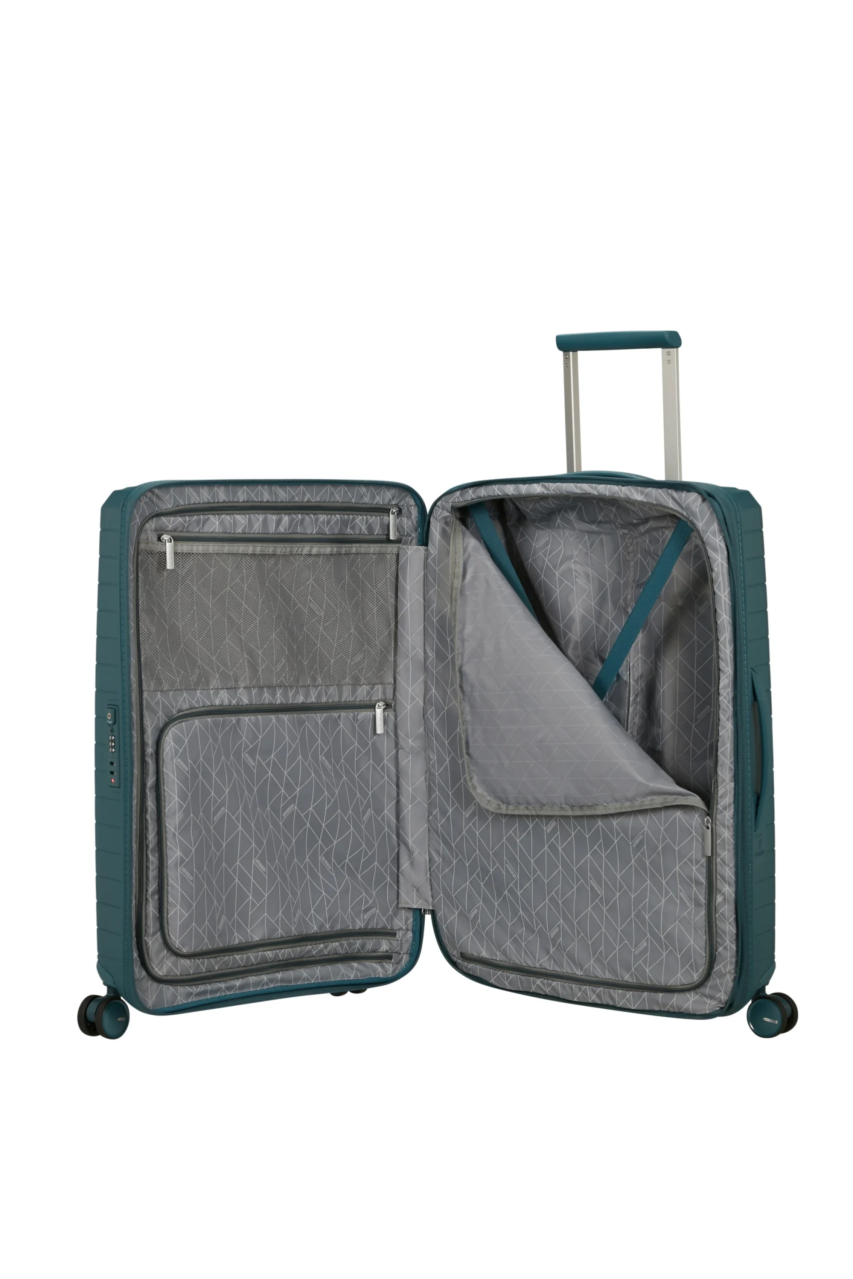 Saleys Travel Bags American Tourister FastForward Exp Spinner 68cm - Teal - Image 6