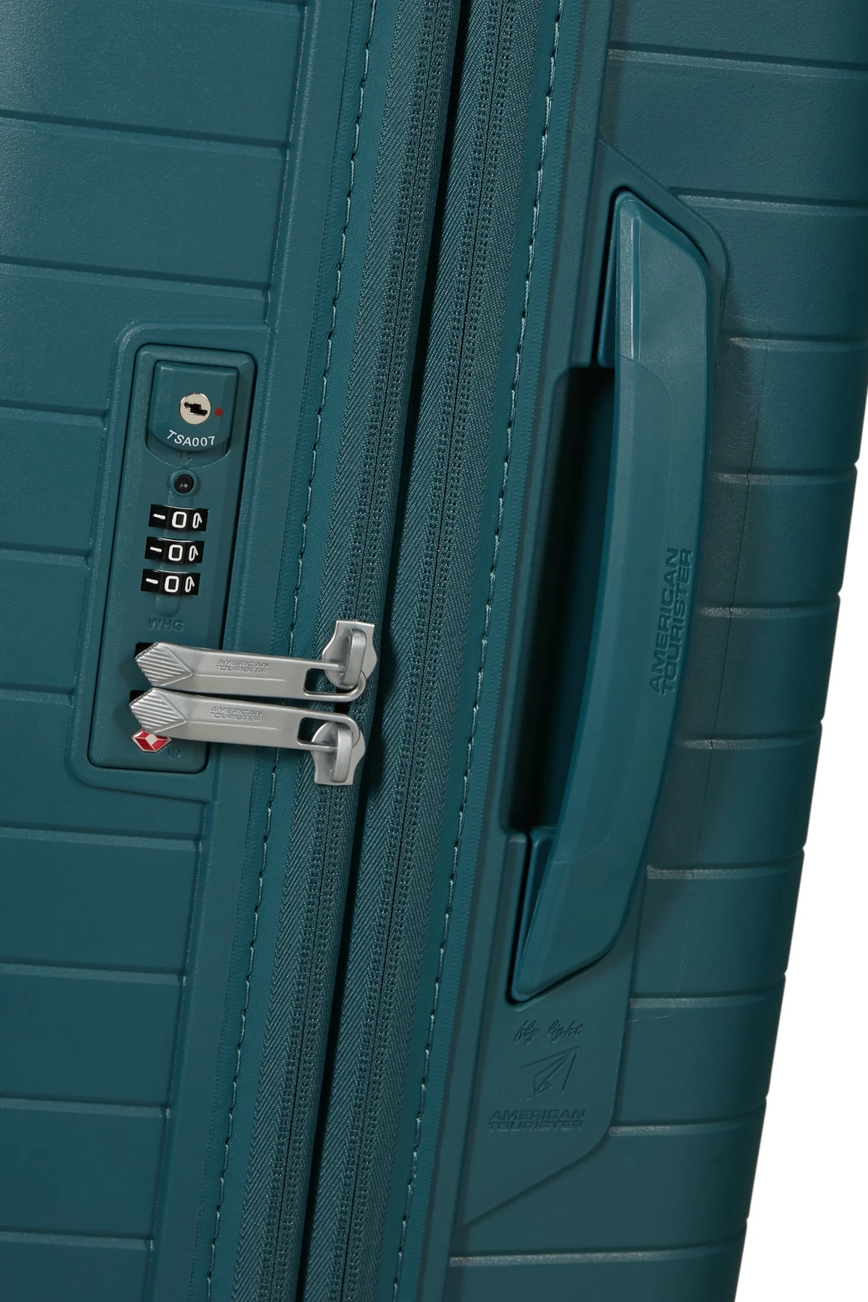 Saleys Travel Bags American Tourister FastForward Exp Spinner 55cm - Teal - Image 13
