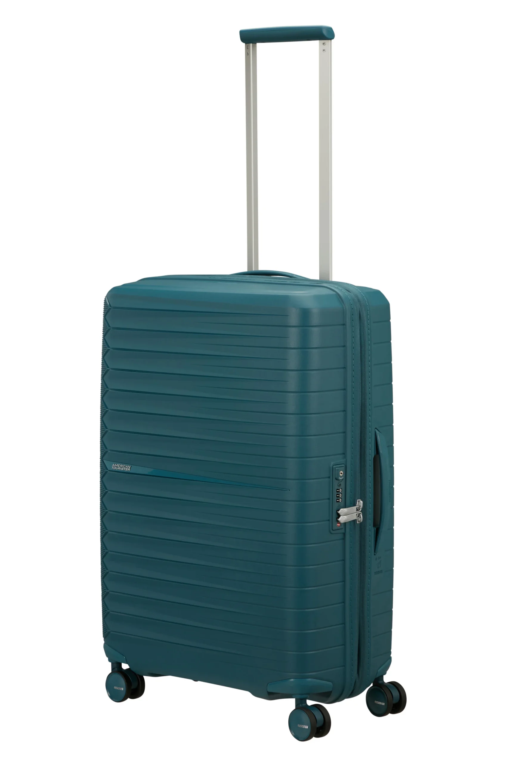 Saleys Travel Bags American Tourister FastForward Exp Spinner 68cm - Teal - Image 13