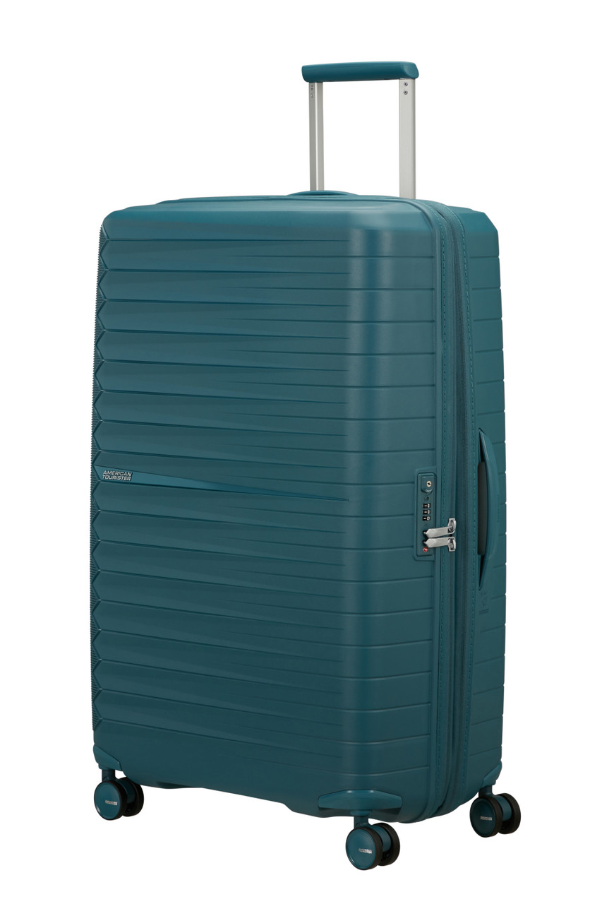 Saleys Travel Bags American Tourister FastForward Exp Spinner 78cm - Teal - Image 7