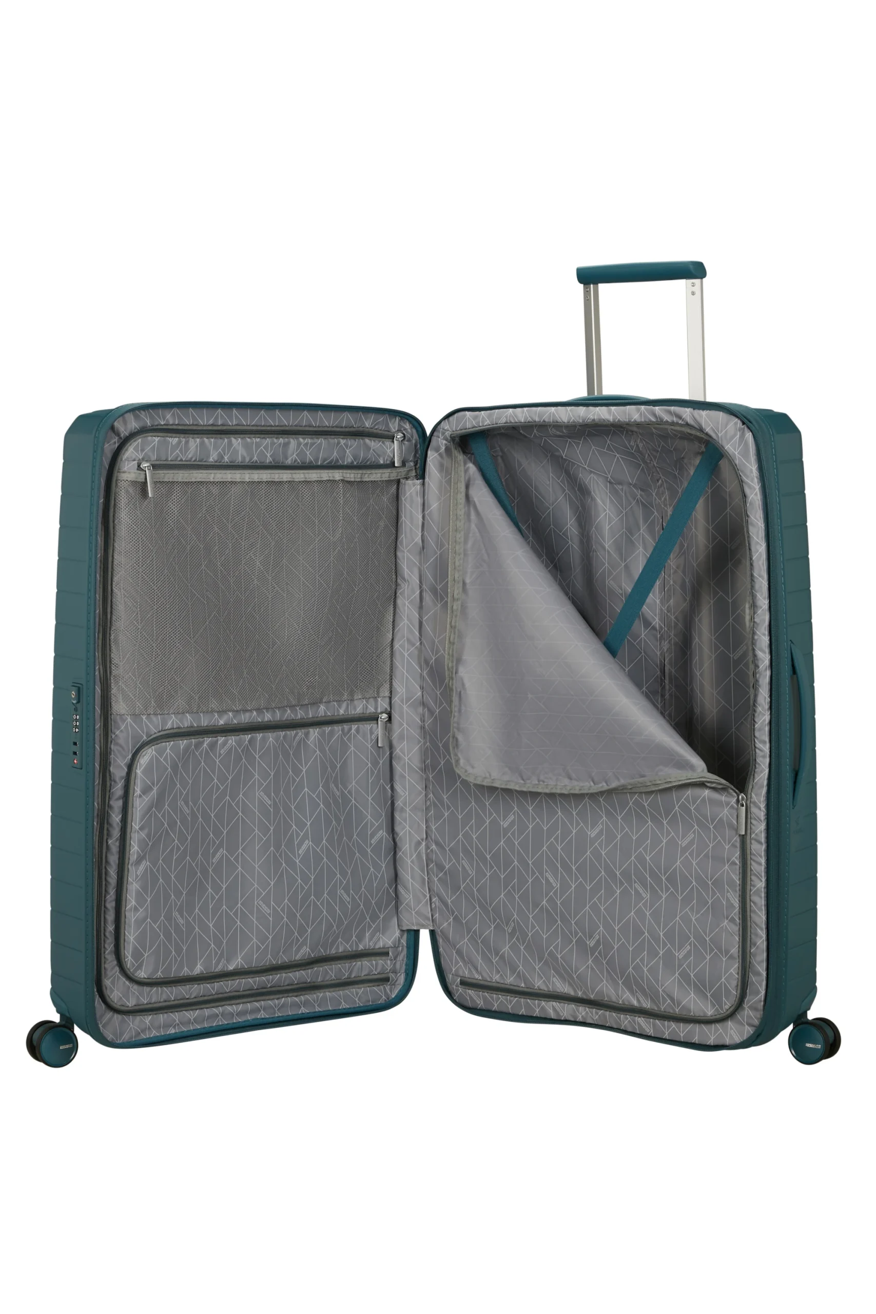 Saleys Travel Bags American Tourister FastForward Exp Spinner 78cm - Teal - Image 6
