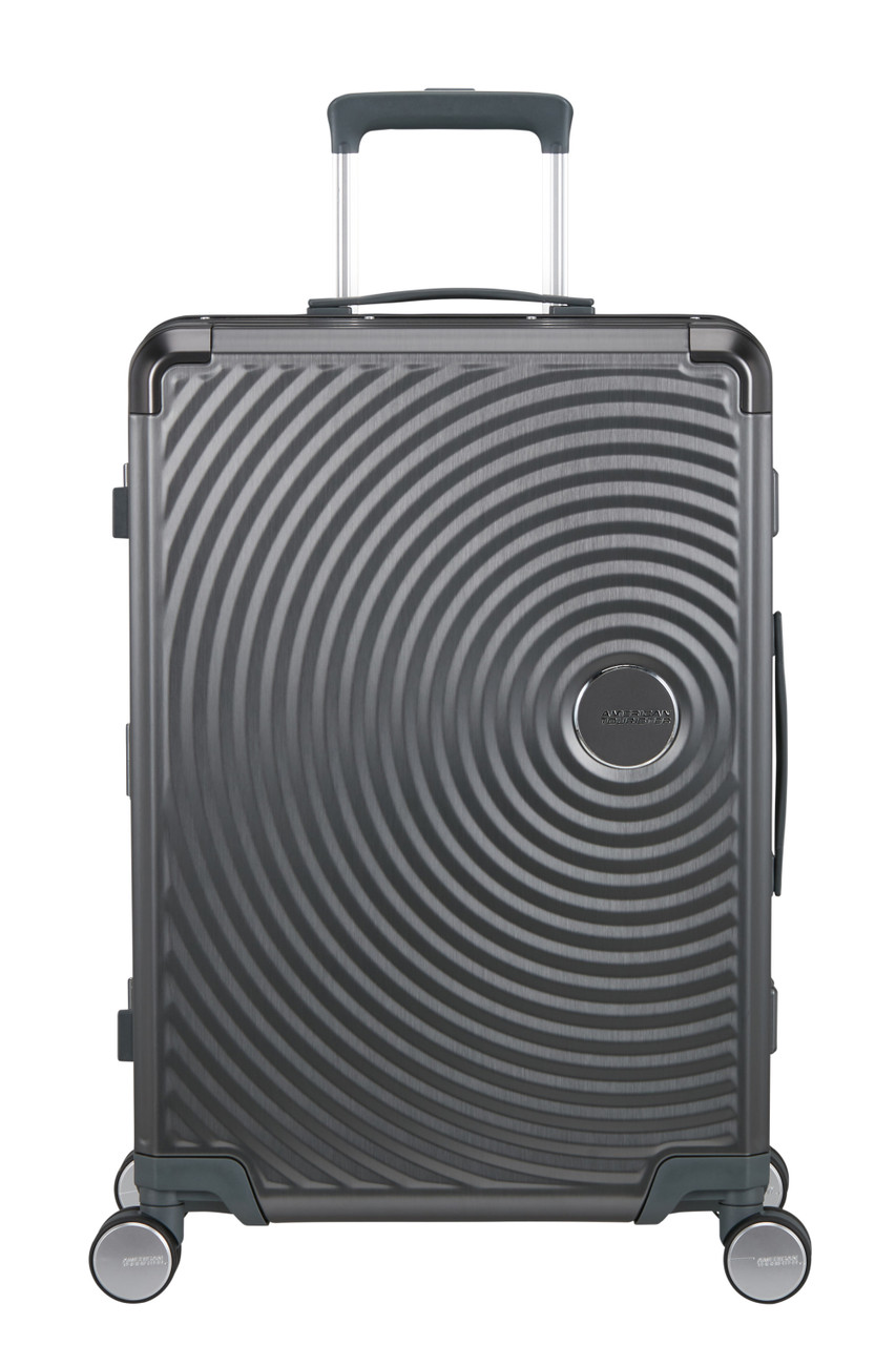 Saleys Travel Bags American Tourister Soundbox Alu Spinner 68cm - Black
