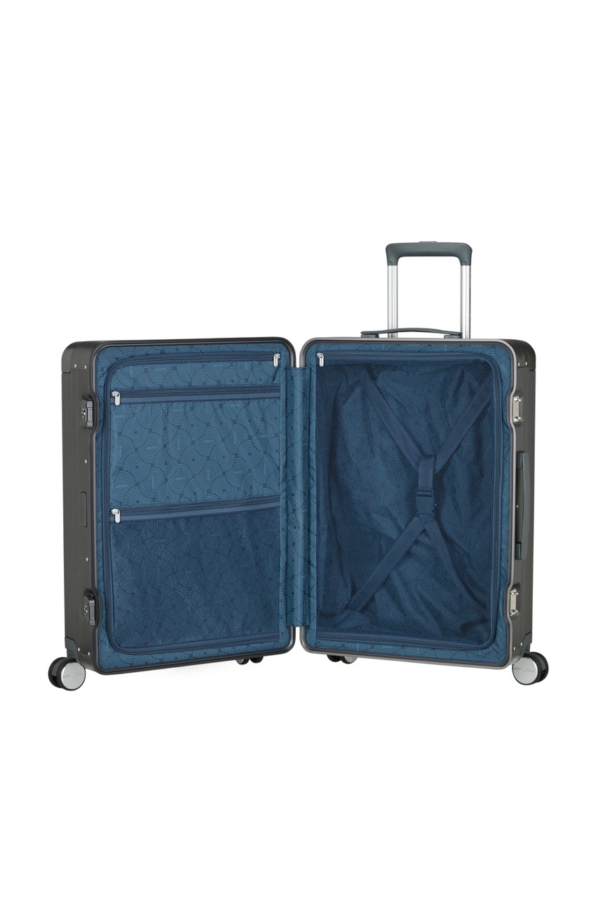 Saleys Travel Bags American Tourister Soundbox Alu Spinner 68cm - Black - Image 5