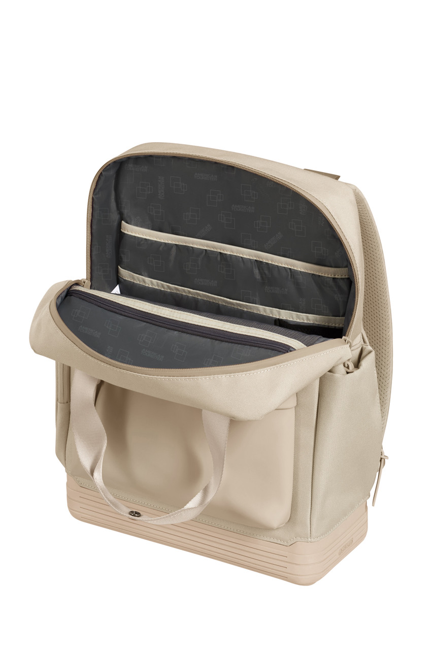 Saleys Travel Bags American Tourister Soulpack Business Backpack 15' - Beige - Image 2