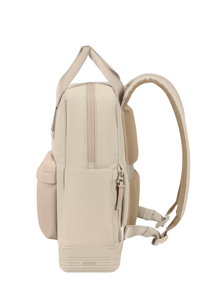 Saleys Travel Bags American Tourister Soulpack Business Backpack 15' - Beige - Image 9