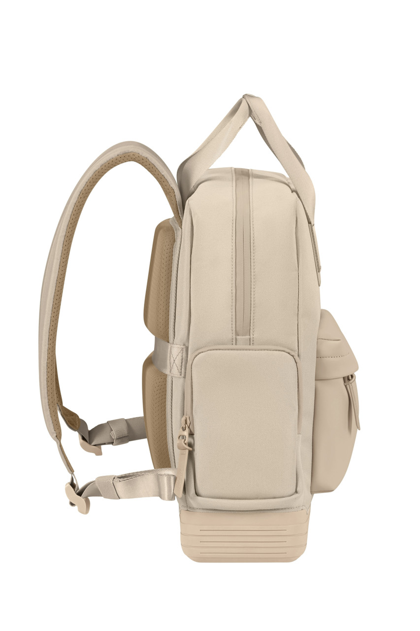 Saleys Travel Bags American Tourister Soulpack Business Backpack 15' - Beige - Image 7