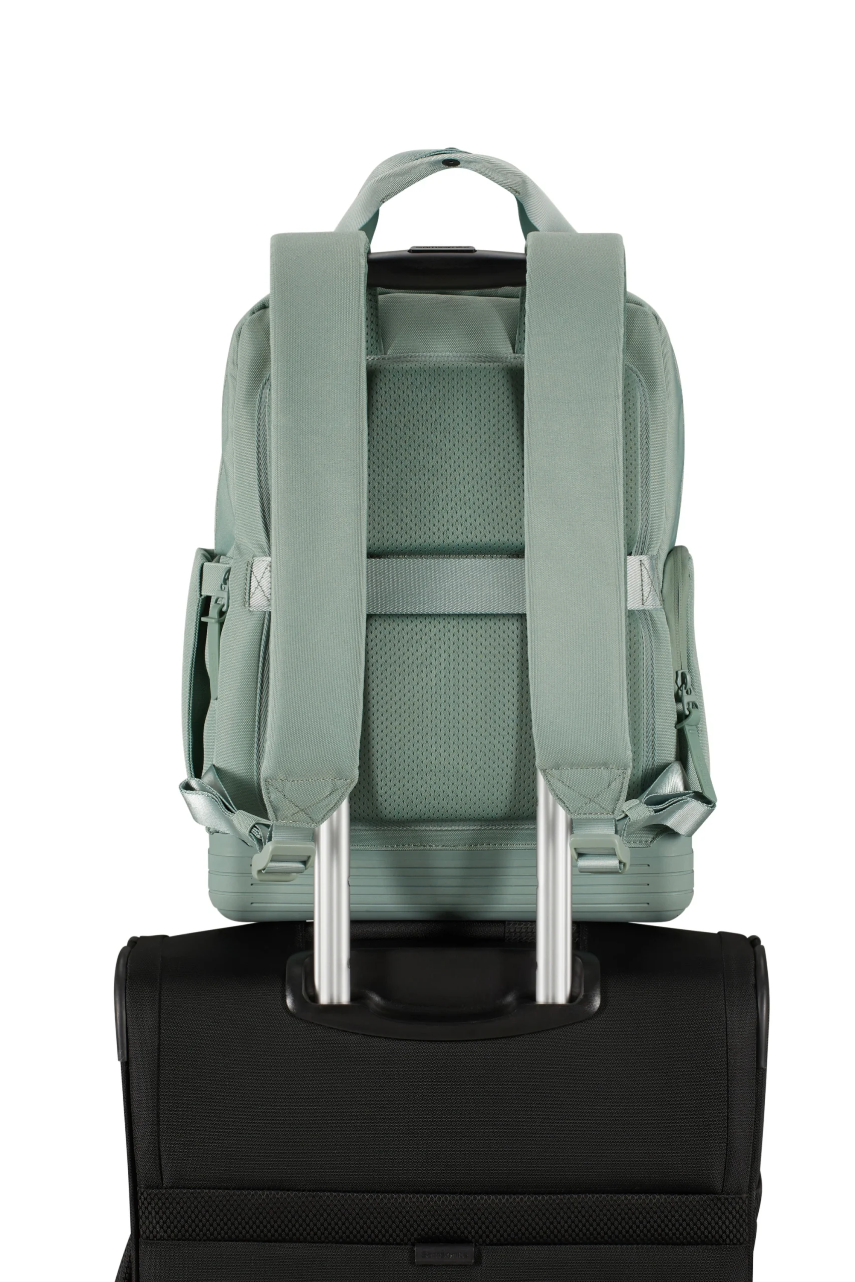Saleys Travel Bags American Tourister Soulpack Business Backpack 15' - Green - Image 6