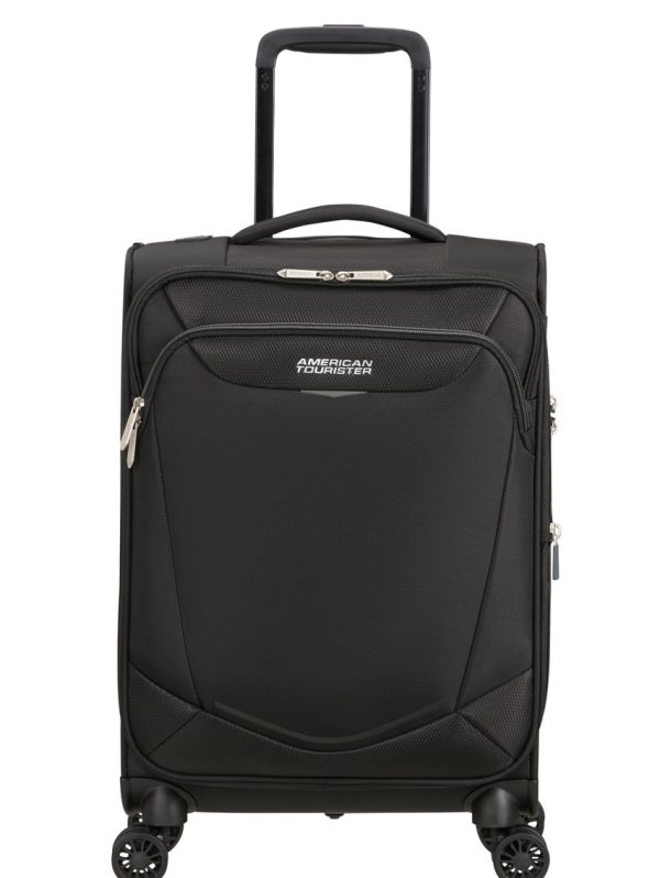 American Tourister SummerRide Exp Spinner 55cm (L-35cm) - Black