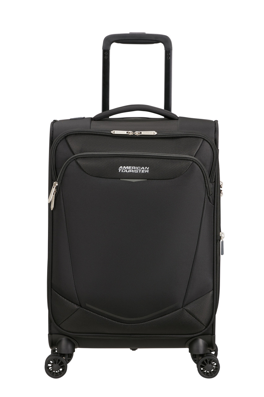 Saleys Travel Bags American Tourister SummerRide Exp Spinner 55cm (L-35cm) - Black
