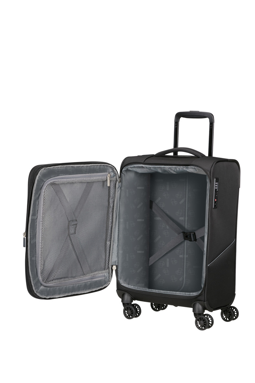 Saleys Travel Bags American Tourister SummerRide Exp Spinner 55cm (L-35cm) - Black - Image 3