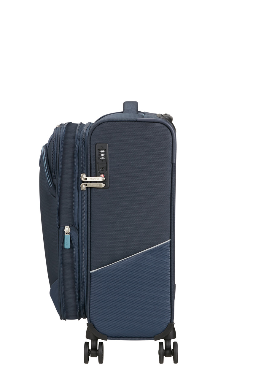 Saleys Travel Bags American Tourister SummerRide Exp Spinner 55cm (L-35cm) - Navy - Image 9