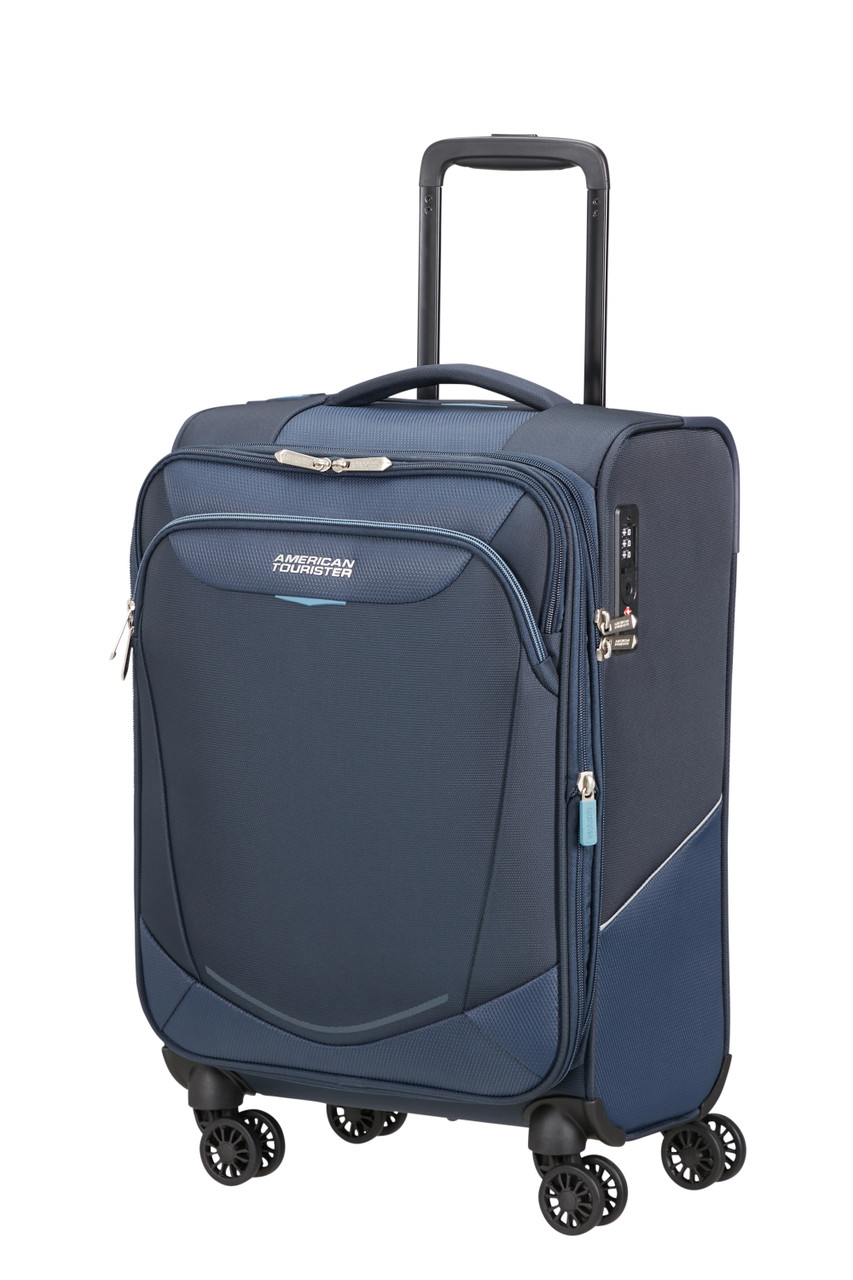 Saleys Travel Bags American Tourister SummerRide Exp Spinner 55cm (L-35cm) - Navy - Image 4