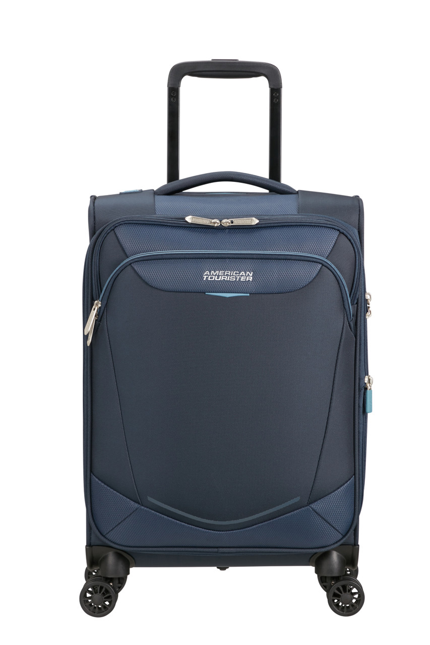 Saleys Travel Bags American Tourister SummerRide Exp Spinner 55cm (L-35cm) - Navy