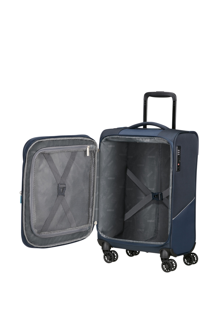 Saleys Travel Bags American Tourister SummerRide Exp Spinner 55cm (L-35cm) - Navy - Image 3