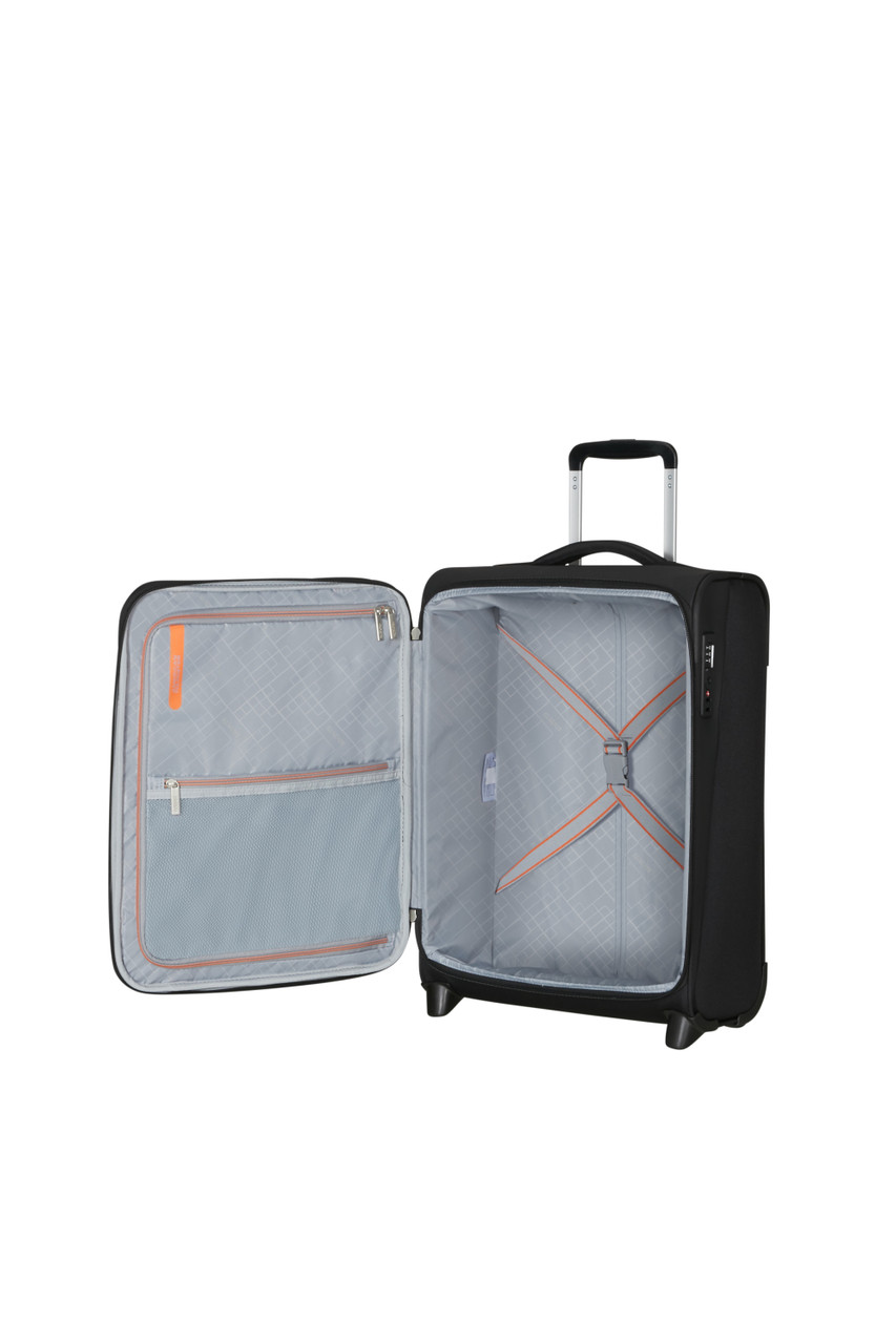 Saleys Travel Bags American Tourister Wanderlite Upright 55cm - Black - Image 9
