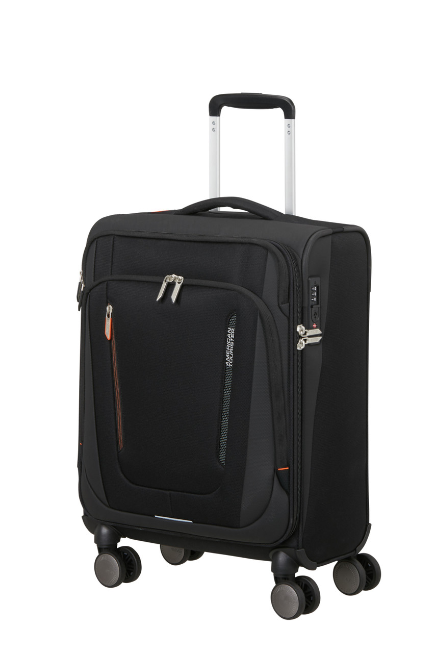 Saleys Travel Bags American Tourister Wanderlite Spinner 55cm - Black - Image 10