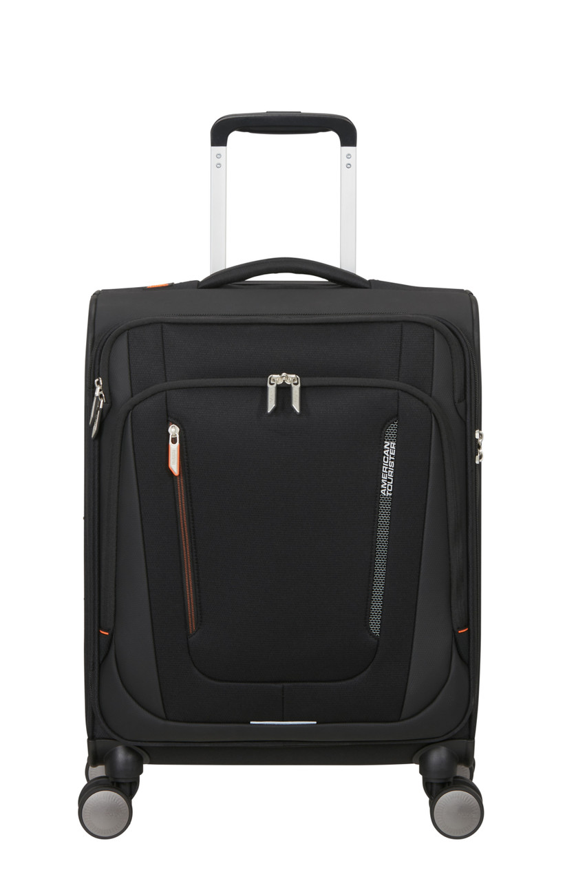 Saleys Travel Bags American Tourister Wanderlite Spinner 55cm - Black