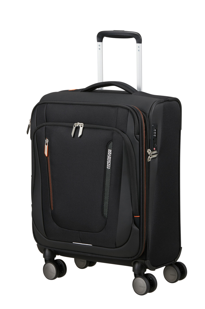 Saleys Travel Bags American Tourister Wanderlite Exp Spinner 55cm - Black - Image 11