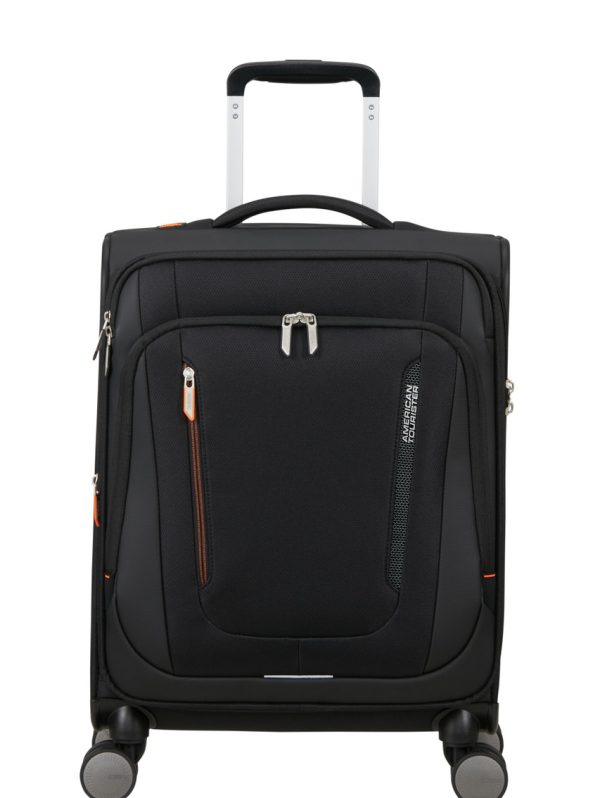 American Tourister Wanderlite Exp Spinner 55cm - Black