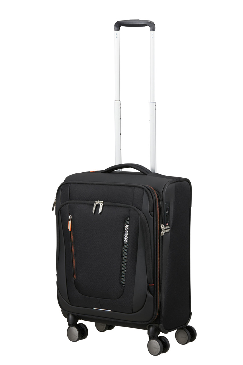 Saleys Travel Bags American Tourister Wanderlite Exp Spinner 55cm - Black - Image 2