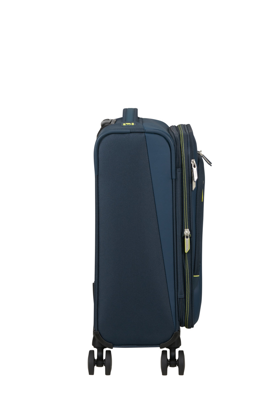 Saleys Travel Bags American Tourister Wanderlite Exp Spinner 55cm - Navy - Image 2