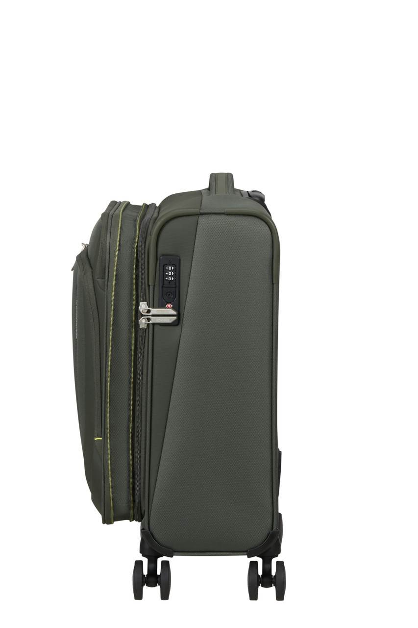 Saleys Travel Bags American Tourister Wanderlite Exp Spinner 55cm - Khaki - Image 7