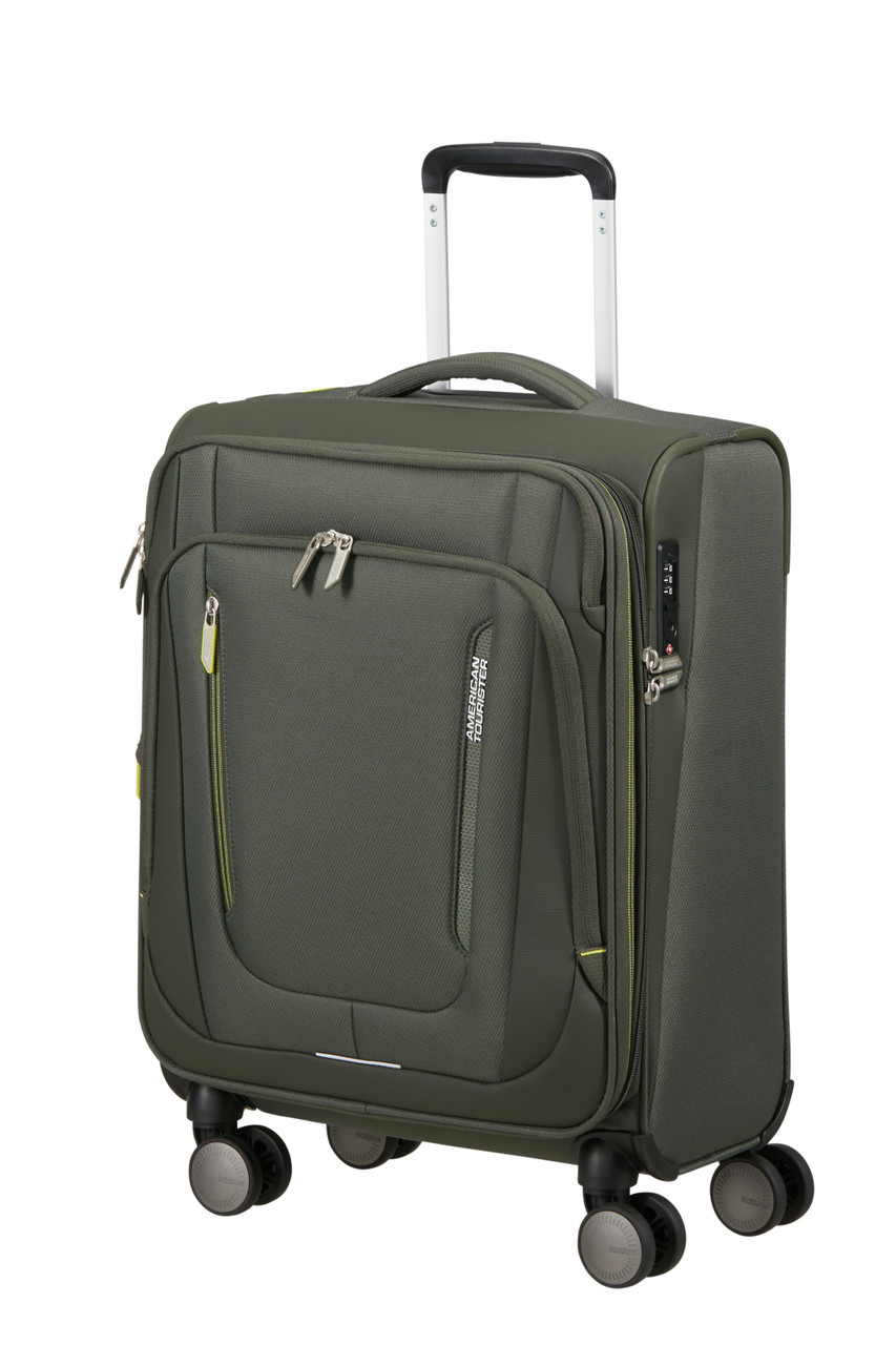 Saleys Travel Bags American Tourister Wanderlite Exp Spinner 55cm - Khaki - Image 12