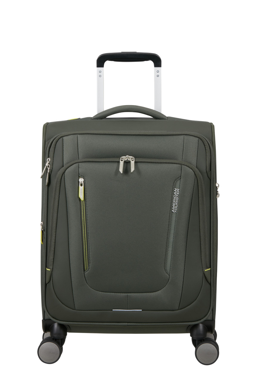 Saleys Travel Bags American Tourister Wanderlite Exp Spinner 55cm - Khaki