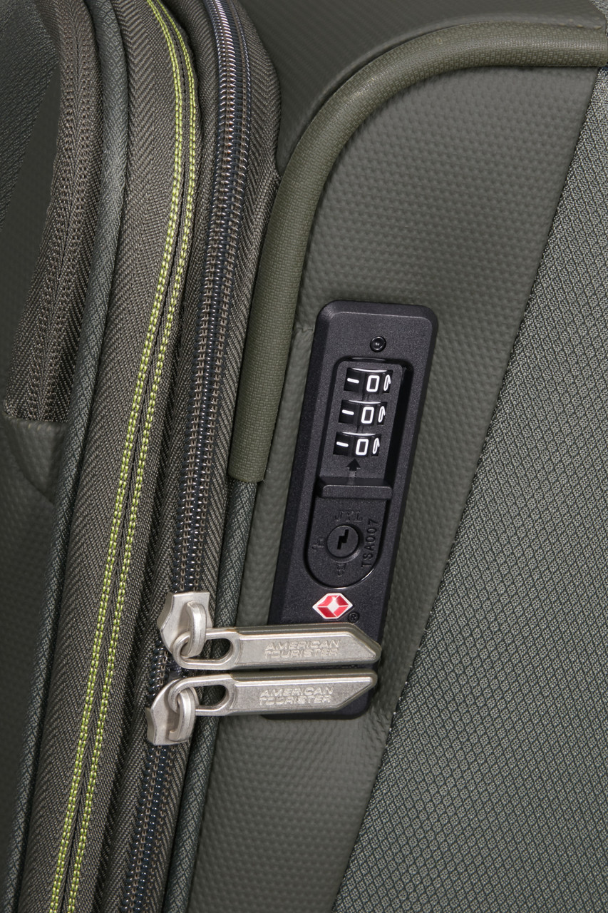 Saleys Travel Bags American Tourister Wanderlite Exp Spinner 55cm - Khaki - Image 6