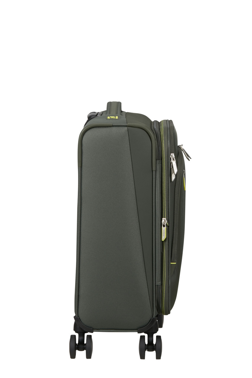 Saleys Travel Bags American Tourister Wanderlite Exp Spinner 55cm - Khaki - Image 8