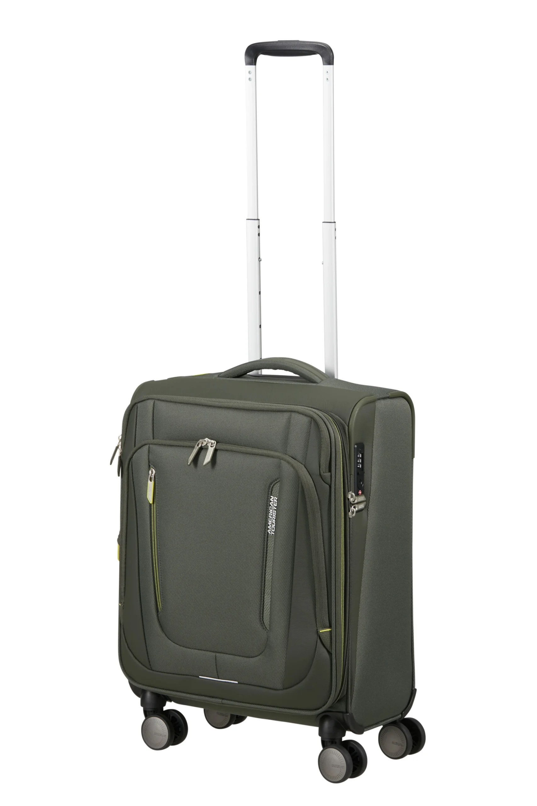 Saleys Travel Bags American Tourister Wanderlite Exp Spinner 55cm - Khaki - Image 2