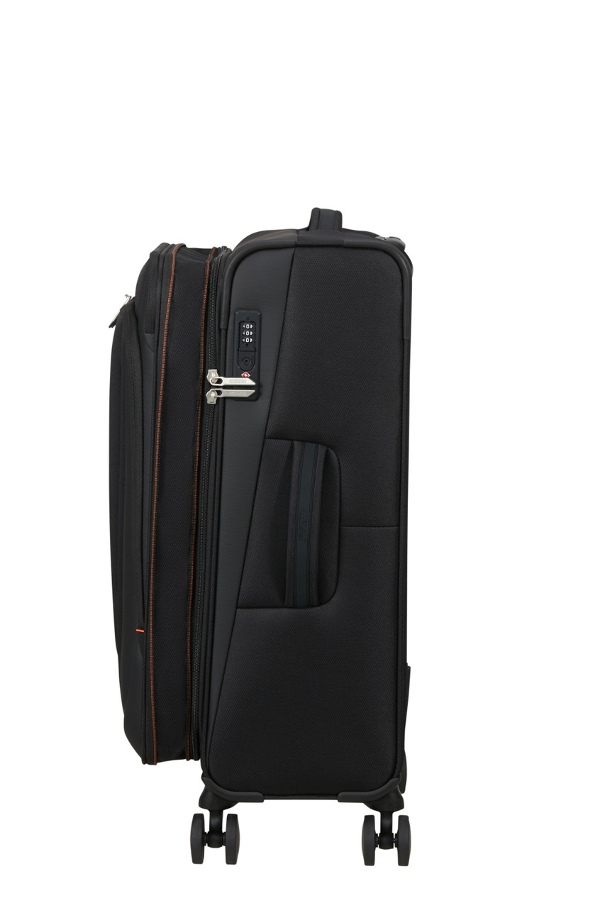 Saleys Travel Bags American Tourister Wanderlite Exp Spinner 68cm - Black - Image 3