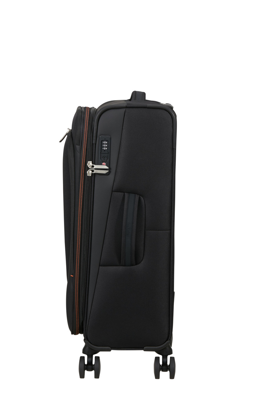 Saleys Travel Bags American Tourister Wanderlite Exp Spinner 68cm - Black - Image 6