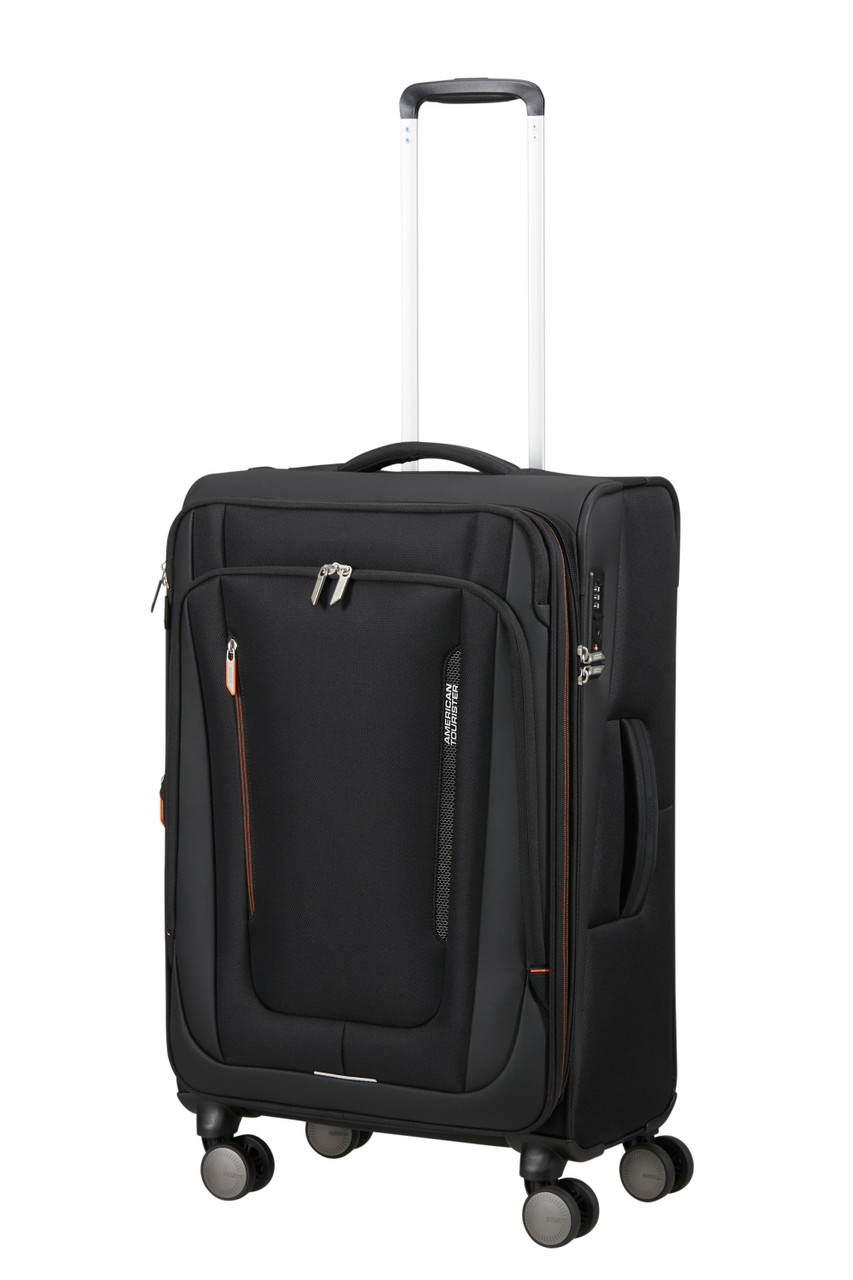 Saleys Travel Bags American Tourister Wanderlite Exp Spinner 68cm - Black - Image 2