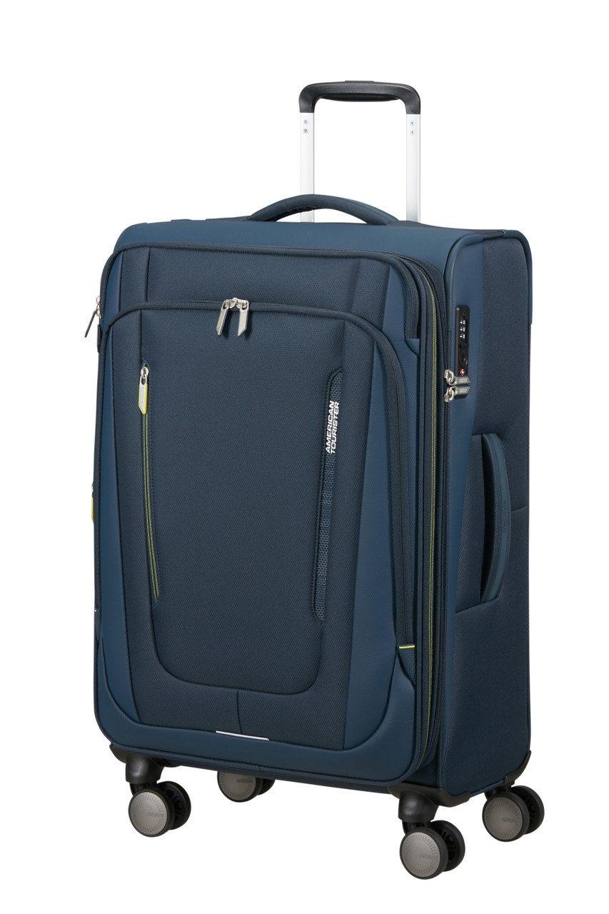 Saleys Travel Bags American Tourister Wanderlite Exp Spinner 68cm - Navy - Image 8