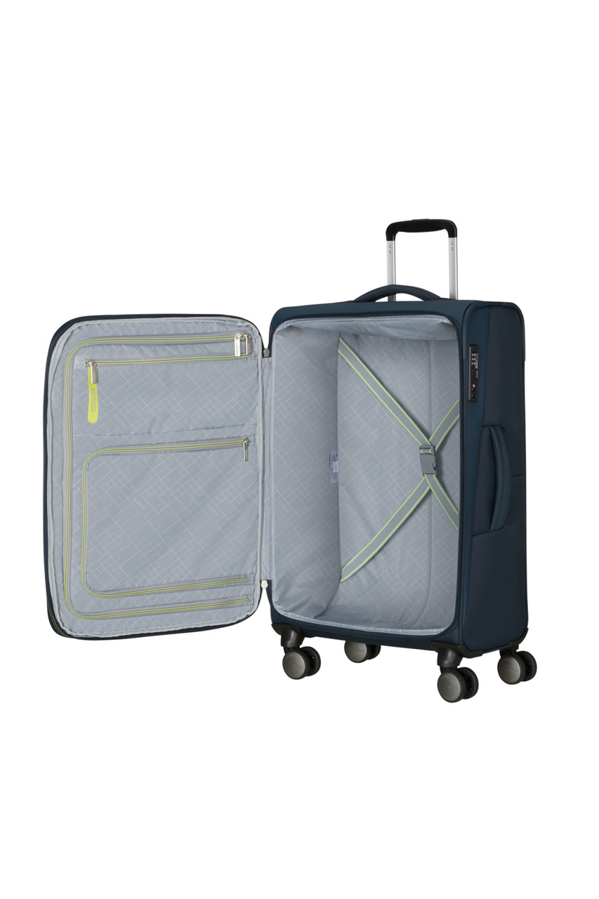 Saleys Travel Bags American Tourister Wanderlite Exp Spinner 68cm - Navy - Image 7