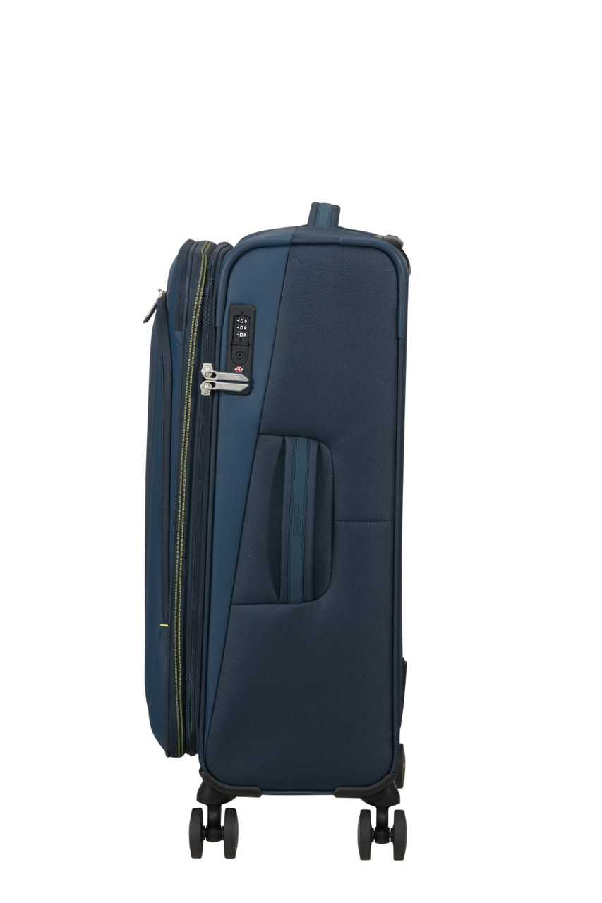 Saleys Travel Bags American Tourister Wanderlite Exp Spinner 68cm - Navy - Image 6