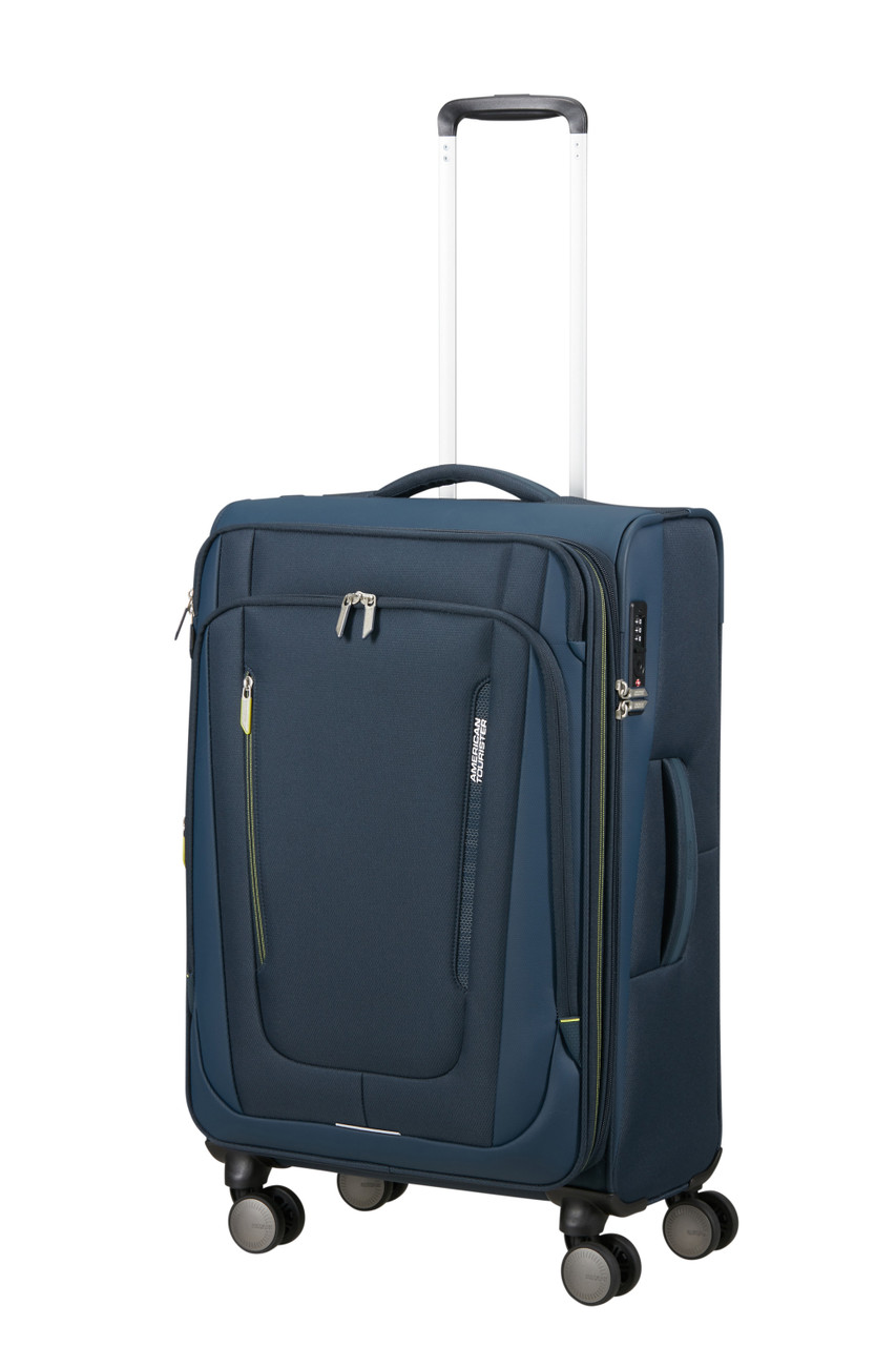 Saleys Travel Bags American Tourister Wanderlite Exp Spinner 68cm - Navy - Image 2