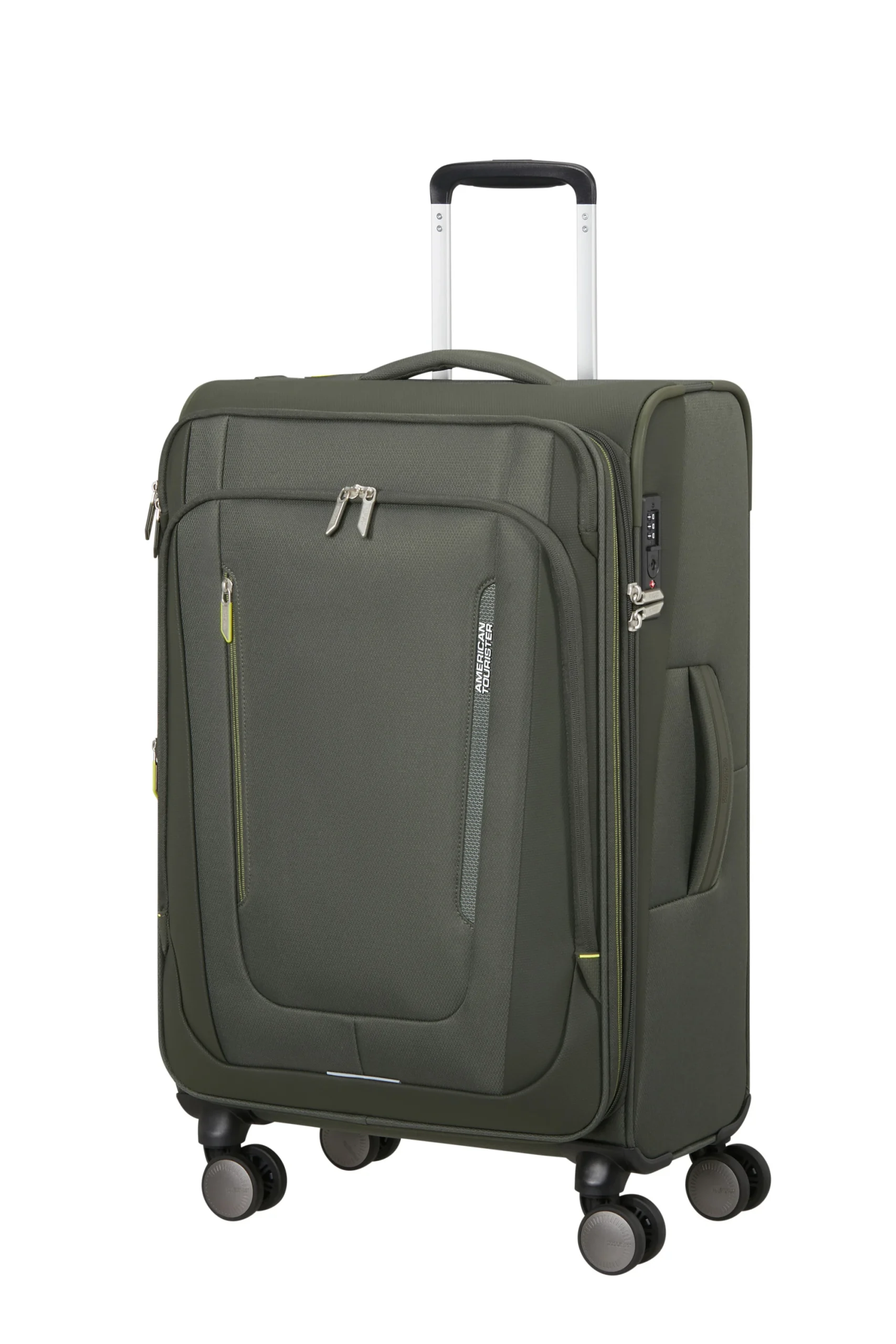 Saleys Travel Bags American Tourister Wanderlite Exp Spinner 68cm - Khaki - Image 8