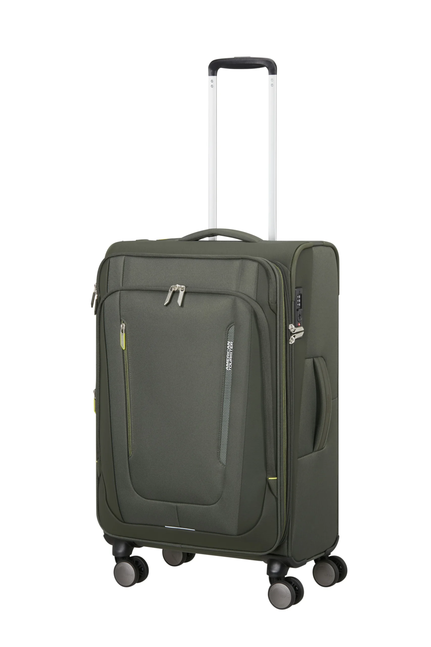 Saleys Travel Bags American Tourister Wanderlite Exp Spinner 68cm - Khaki - Image 2