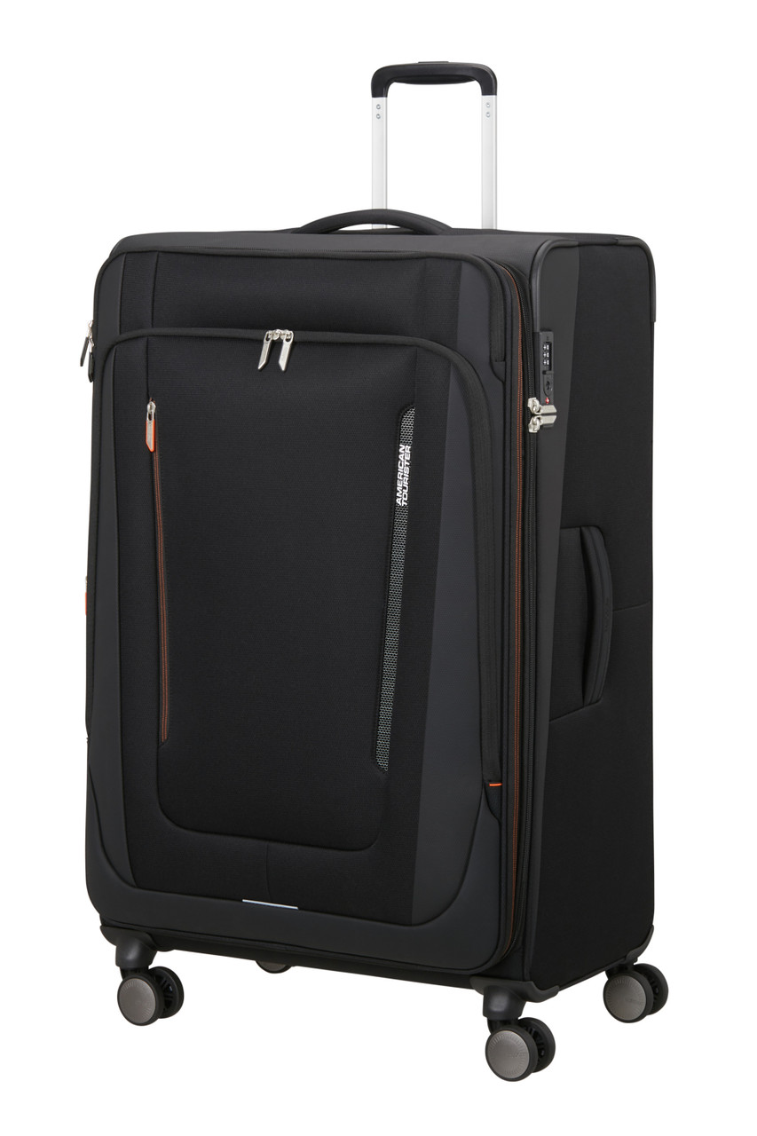 Saleys Travel Bags American Tourister Wanderlite Exp Spinner 79cm - Black - Image 10