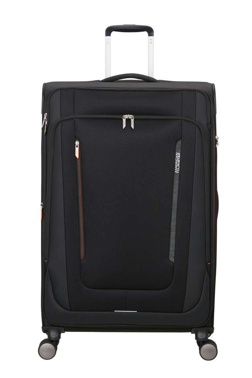 Saleys Travel Bags American Tourister Wanderlite Exp Spinner 79cm - Black