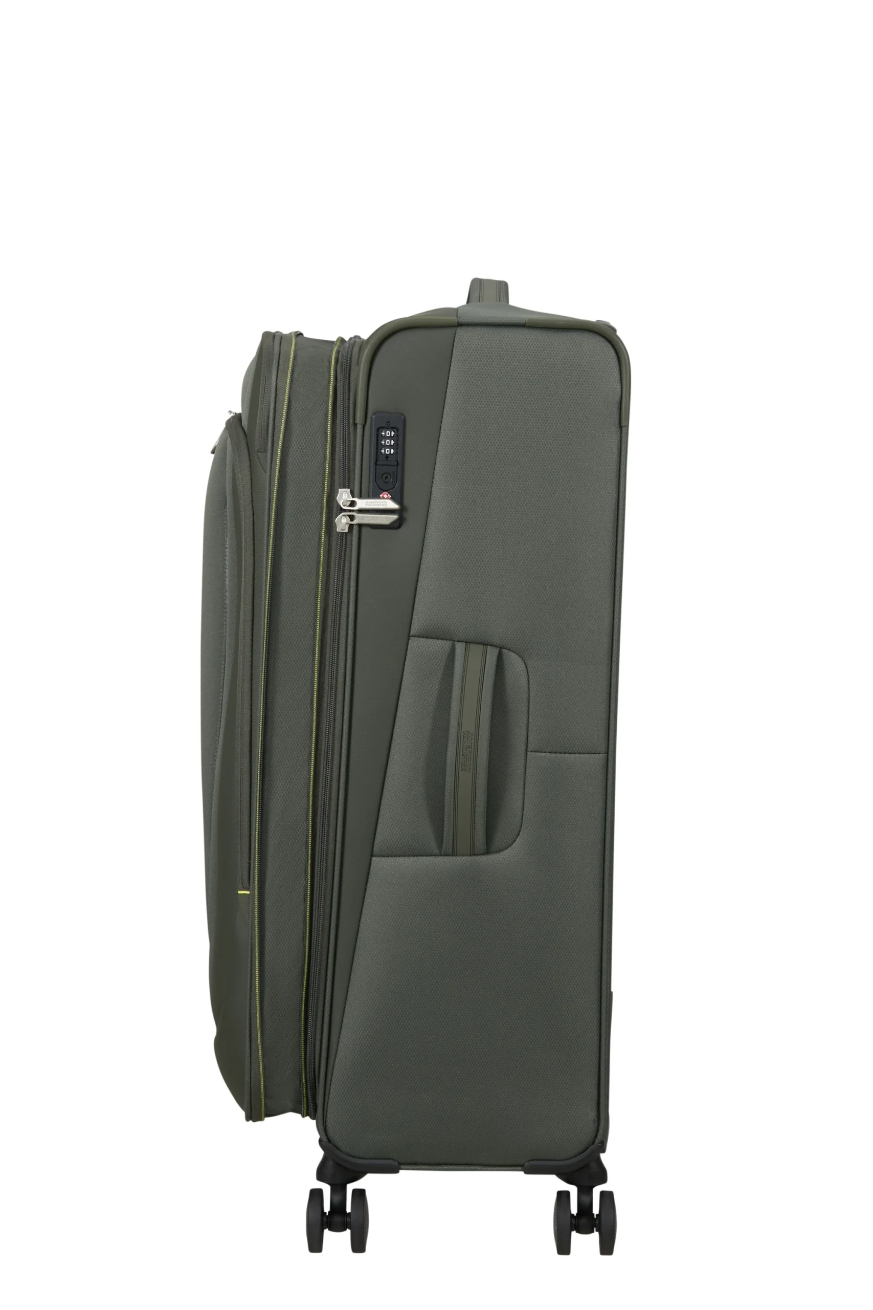 Saleys Travel Bags American Tourister Wanderlite Exp Spinner 79cm - Khaki - Image 4