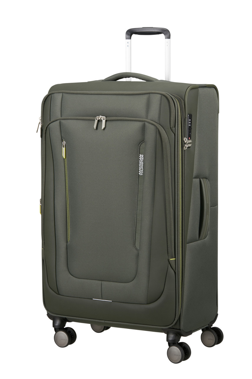 Saleys Travel Bags American Tourister Wanderlite Exp Spinner 79cm - Khaki - Image 9