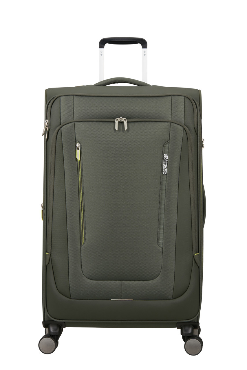 Saleys Travel Bags American Tourister Wanderlite Exp Spinner 79cm - Khaki