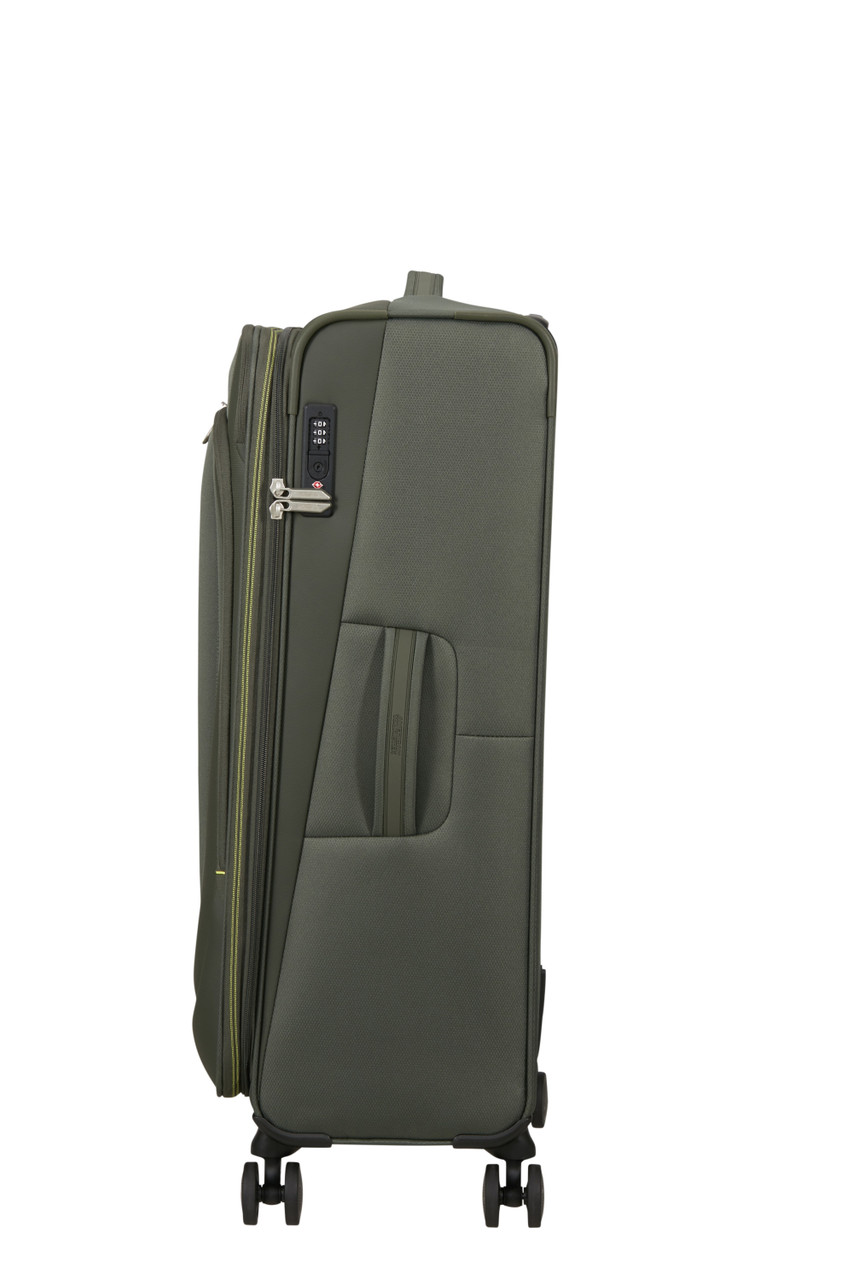 Saleys Travel Bags American Tourister Wanderlite Exp Spinner 79cm - Khaki - Image 7