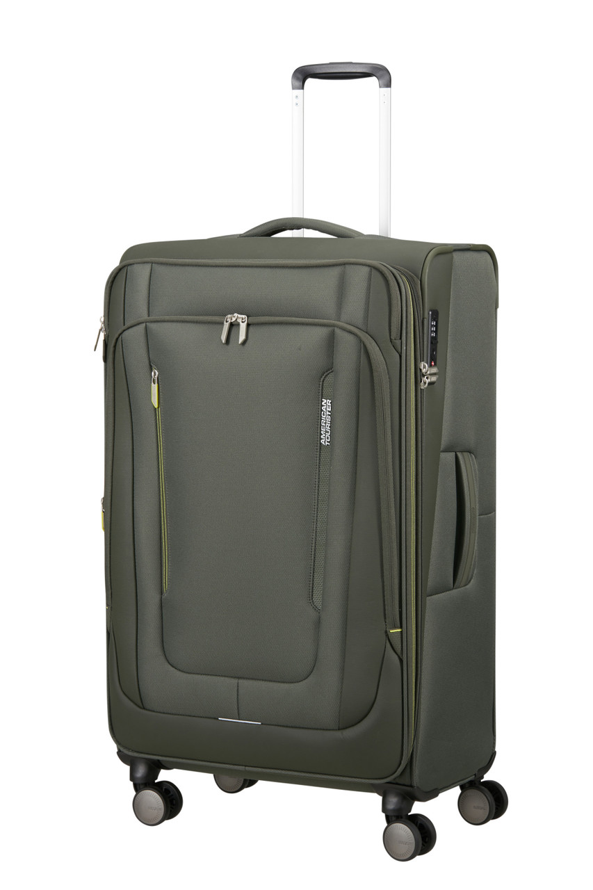 Saleys Travel Bags American Tourister Wanderlite Exp Spinner 79cm - Khaki - Image 2