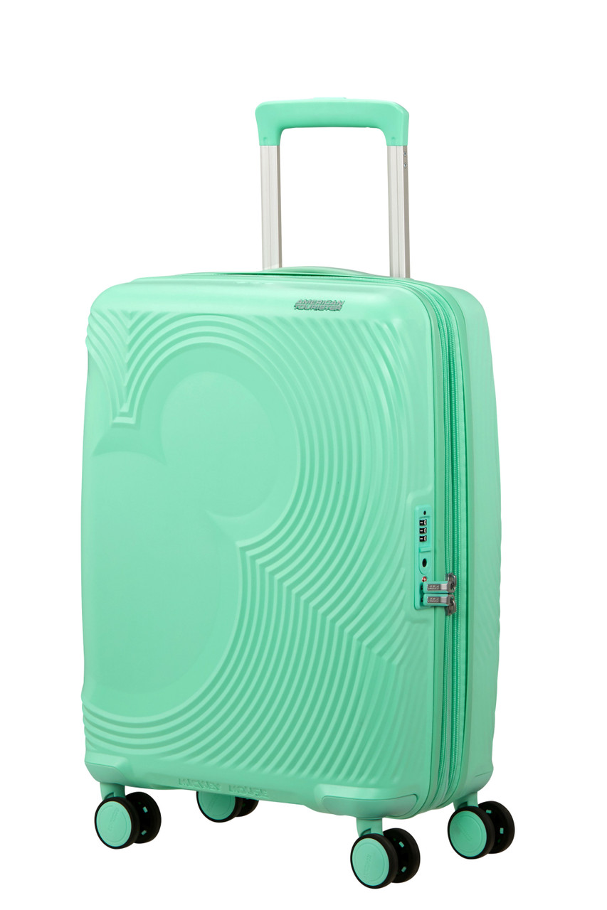 Saleys Travel Bags American Tourister Mickey Magic Exp Spinner 55cm - Jelly Mint - Image 11