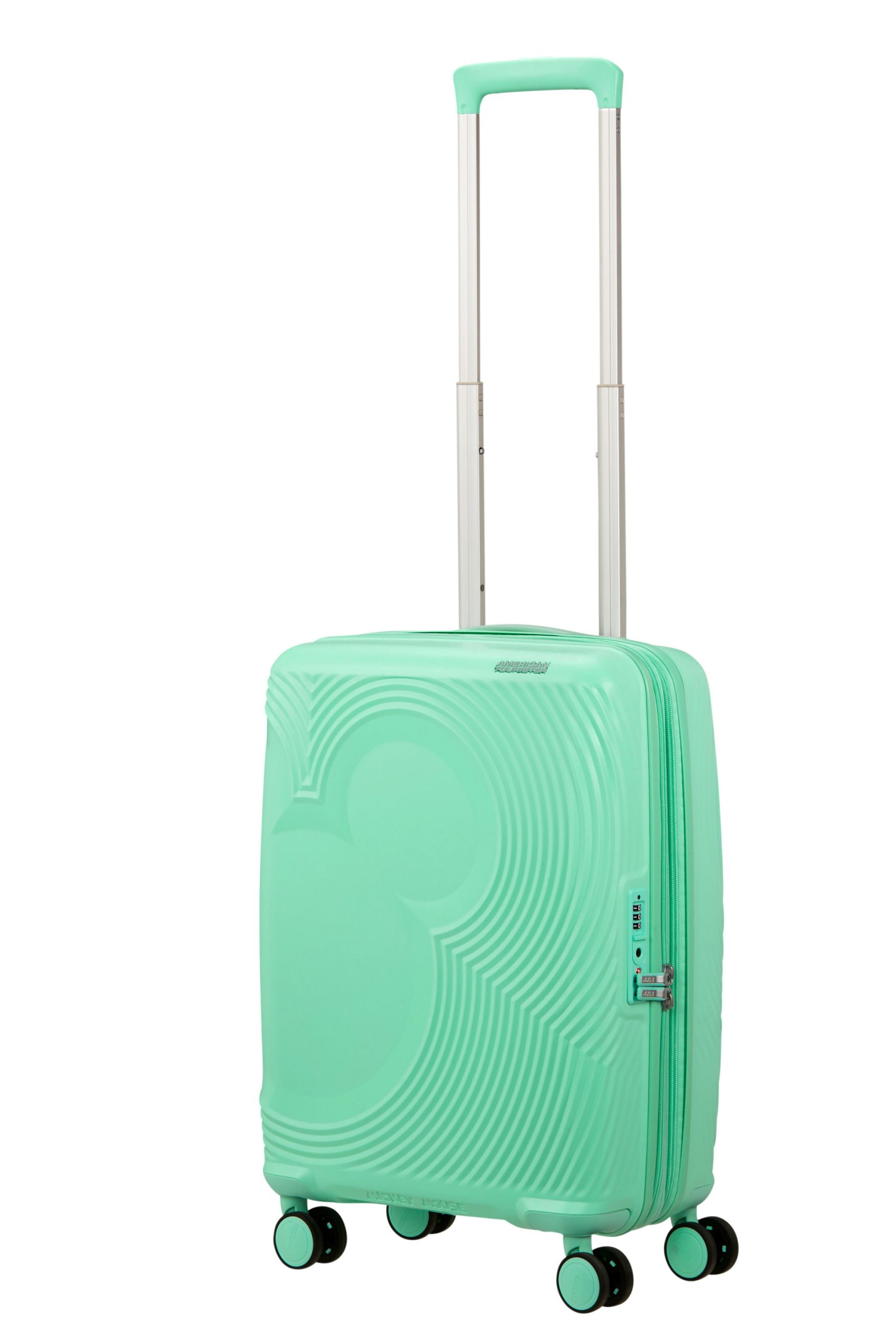 Saleys Travel Bags American Tourister Mickey Magic Exp Spinner 55cm - Jelly Mint - Image 2